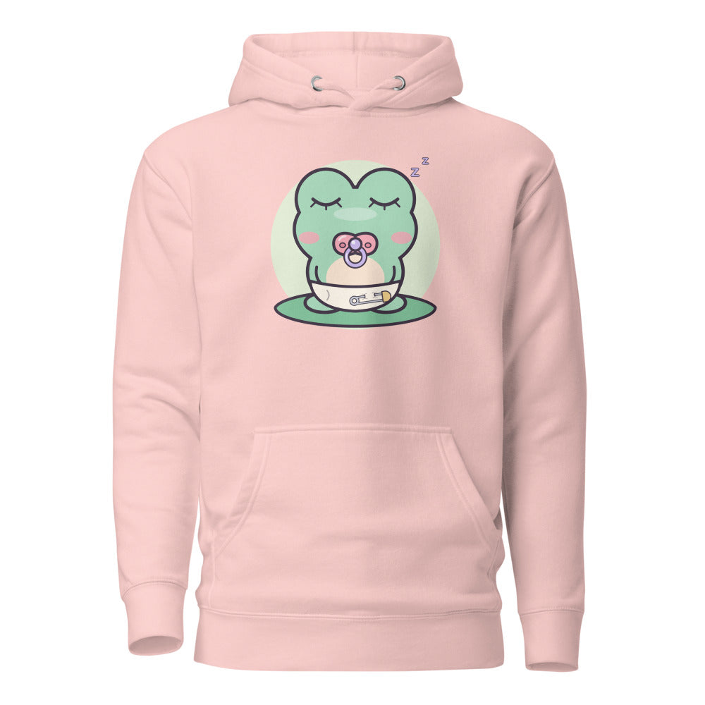 Lily Pad Naps Hoodie in Light Pink