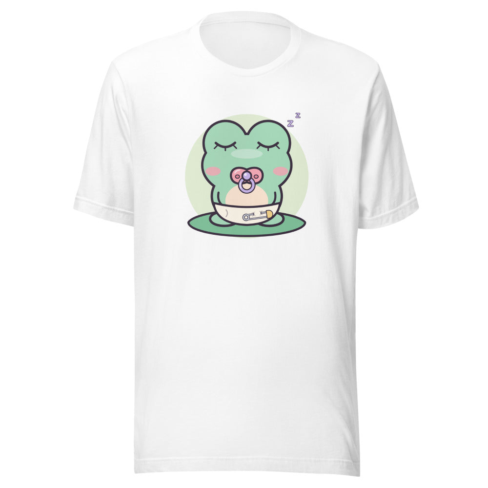Lily Pad Naps Tee in White