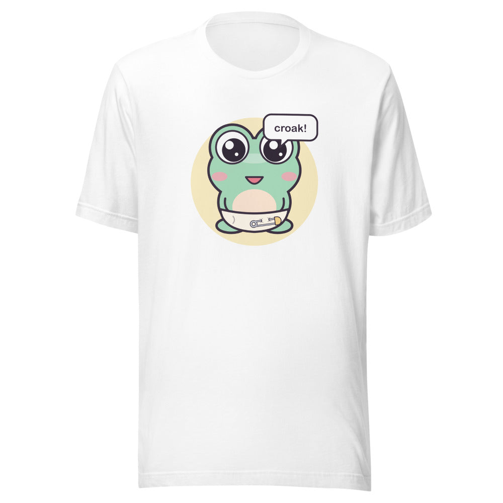 Little Croak Tee in White
