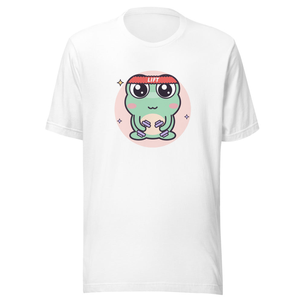 Gym Croaker Tee in White